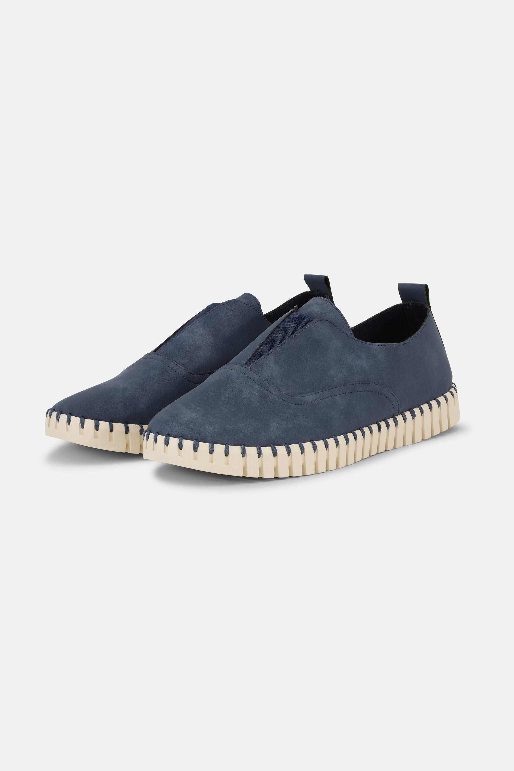 Komfortable Herresko - Blue Greyness Pearled Ivory